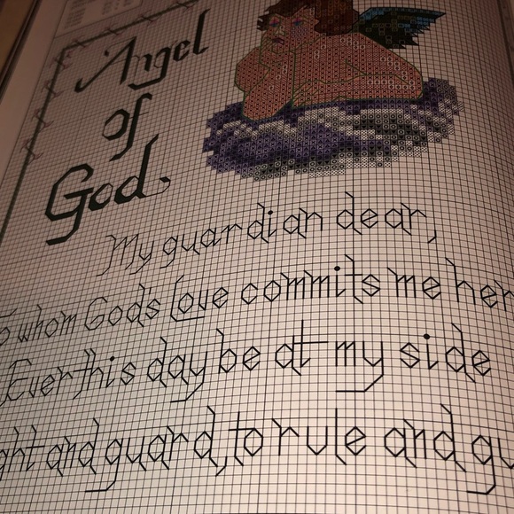 Angels Remembered Cross-Stitch Book - a leisure arts book- 1990s - gently used - Picture 11 of 12